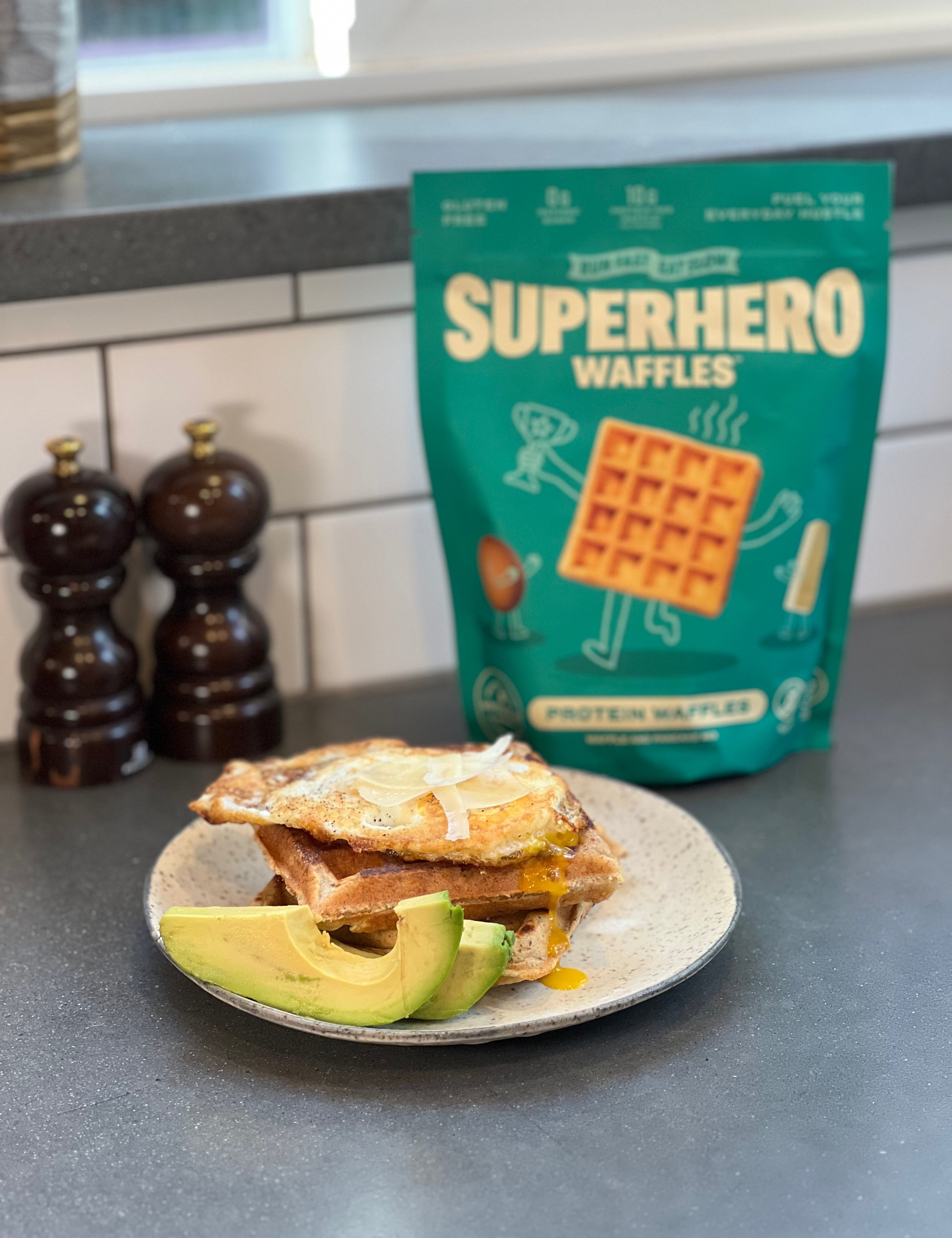 Toppings for Superhero Waffles