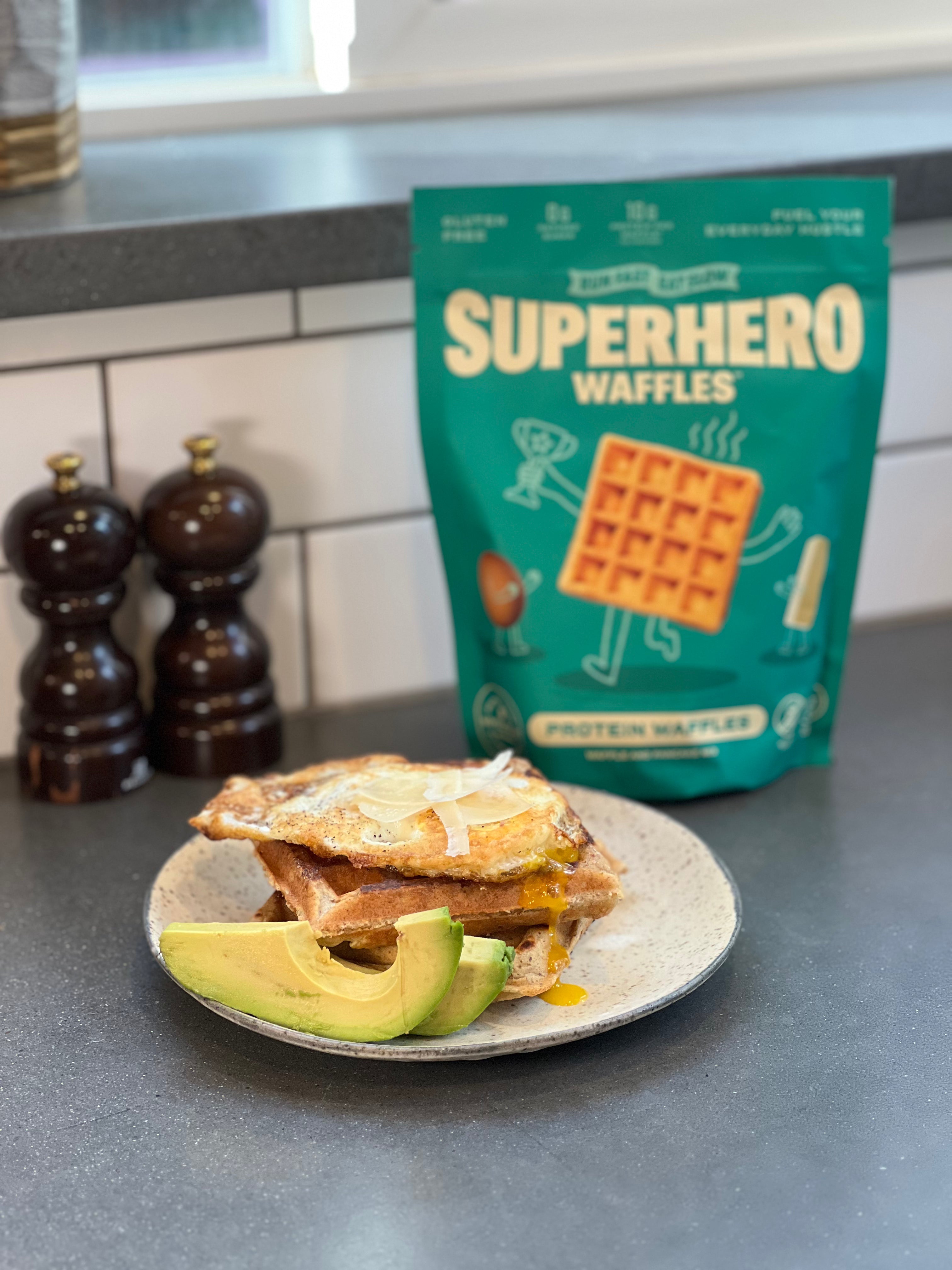 Toppings for Superhero Waffles