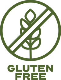 Gluten free symbol with a green circle and diagonal line through it on a transparent background.
